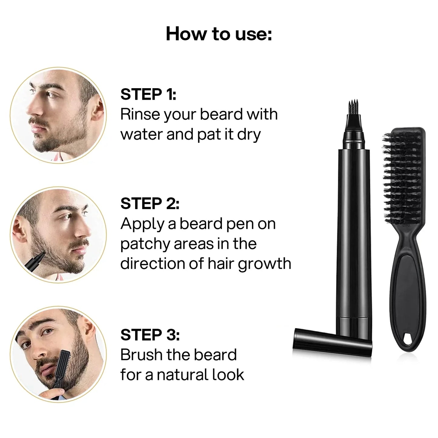 Glo Beard Styling Pen For Men