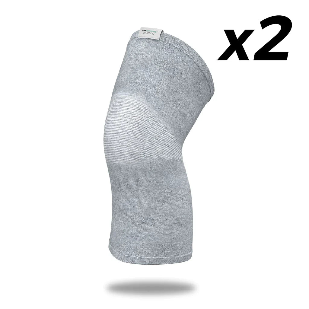 Bamboo Compression Knee Sleeves(Pack Of 2)(75% Off)