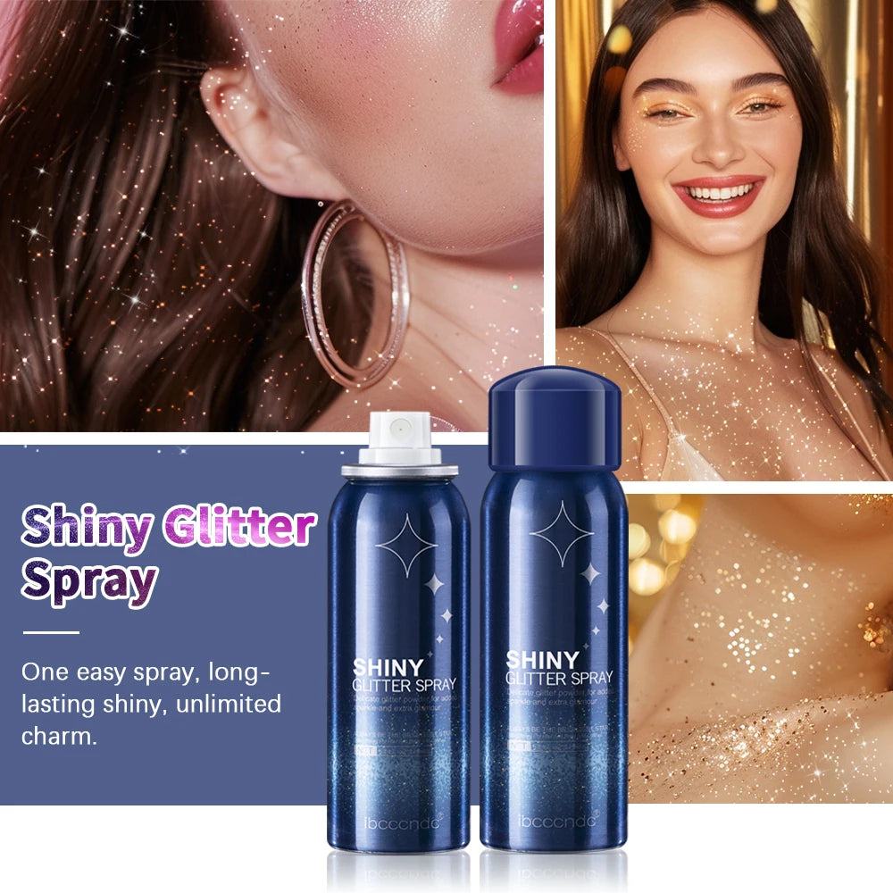 💖Waterproof Glitter Spray Stage Party Hair and Clothes (Pack of 2)