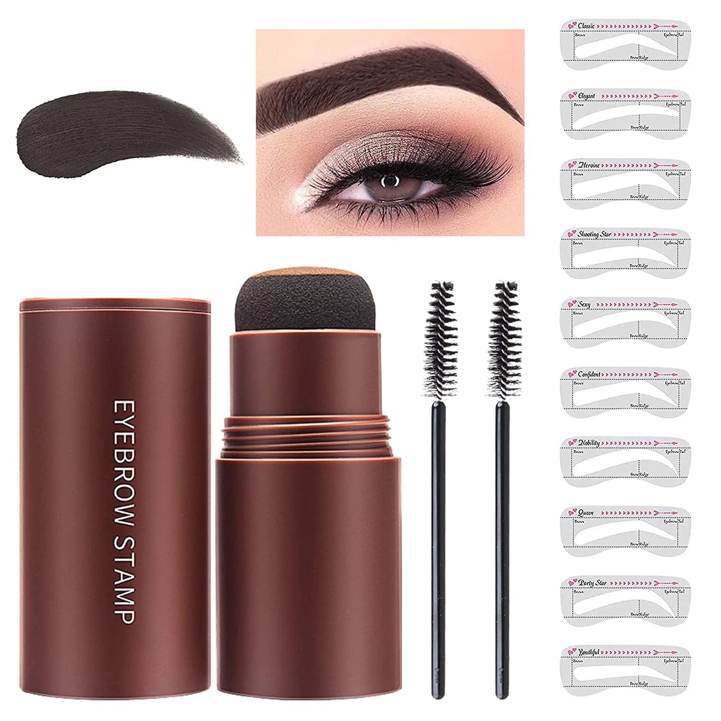 GLO HAIRLINE STAMP EYEBROW SHADOW STICK Pack of 2