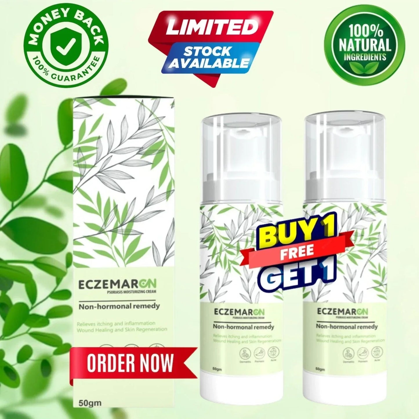 Eczemaron Anti Fungal Cream (🔥Buy 1 Get 1 Free🔥)